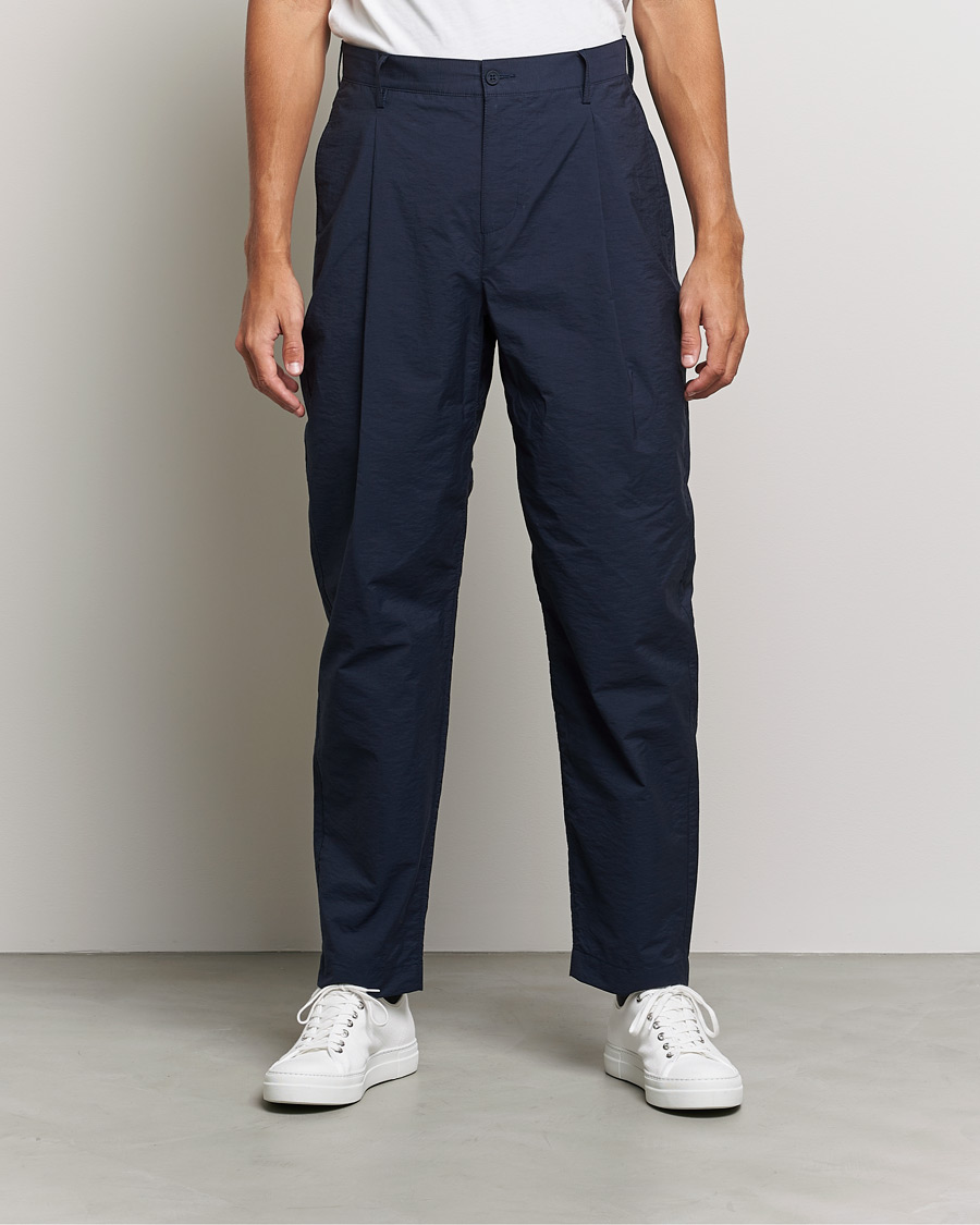 Herre | Bukser | Orlebar Brown | Dunmore Cotton Trousers Night Iris