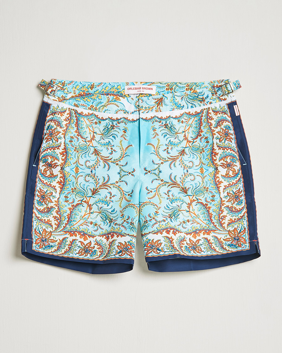 Herre | Badeshorts | Orlebar Brown | Bulldog Praire Paisley Swim Shorts Multi