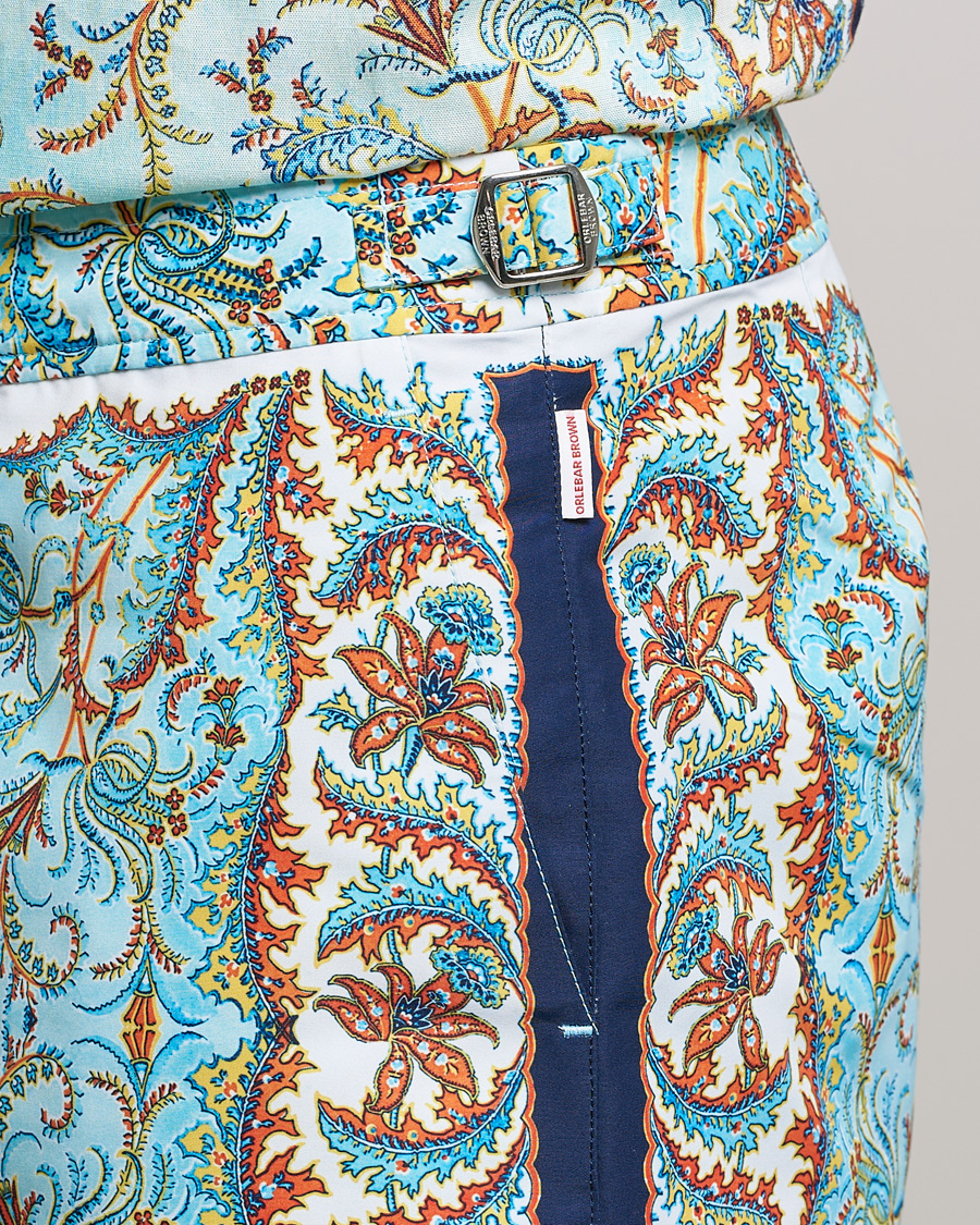 Herre | Badeshorts | Orlebar Brown | Bulldog Praire Paisley Swim Shorts Multi