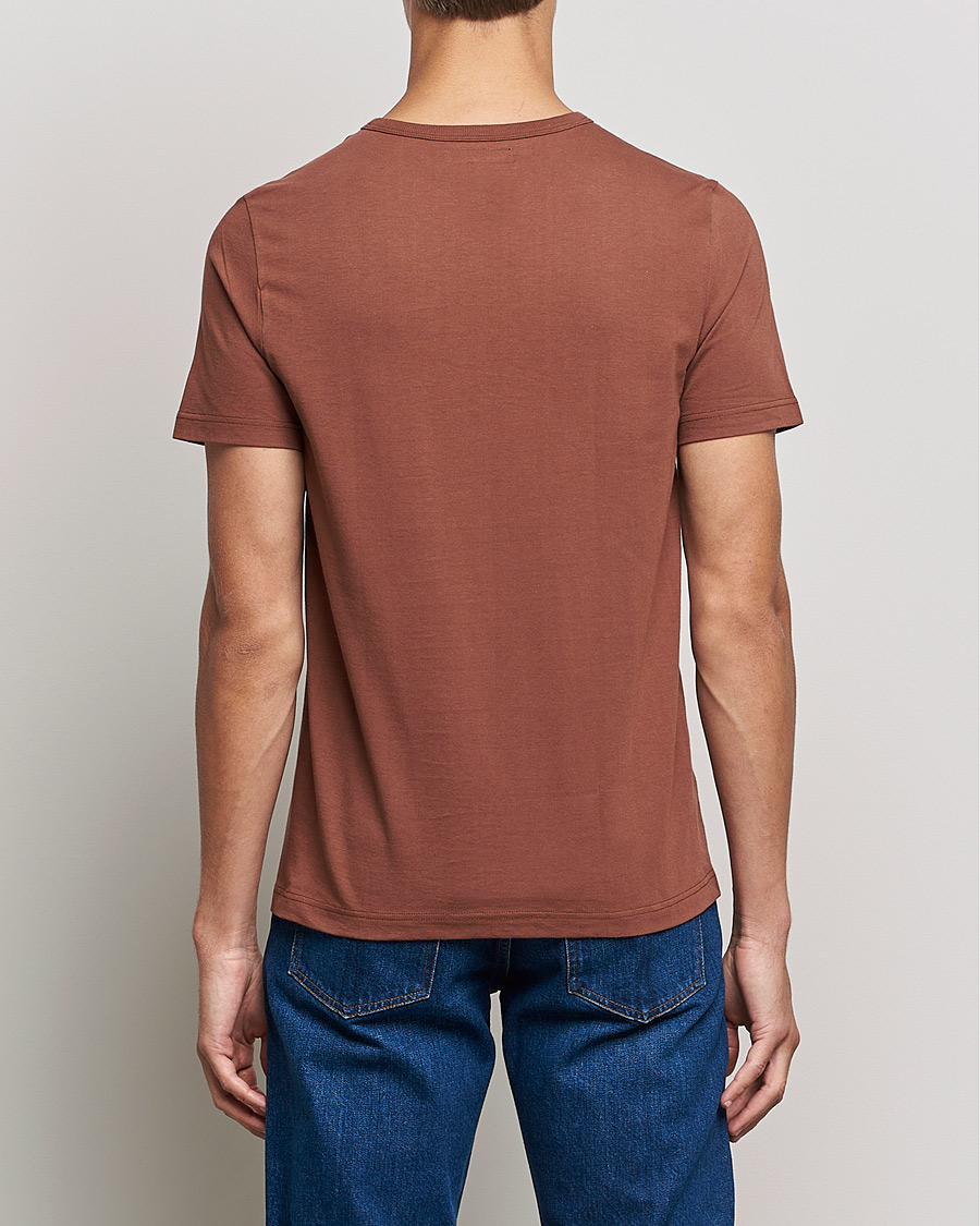 Herre | T-Shirts | Merz b. Schwanen | 1950s Classic Loopwheeled Tee Tan
