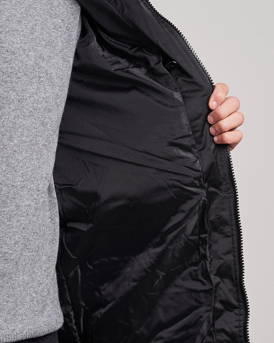 Herre | Jakker | Lyle & Scott | Long Line Wadded Jacket Black