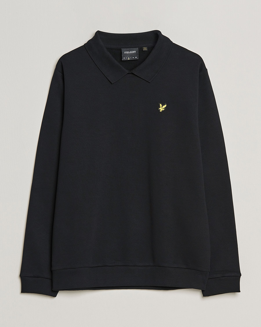 Herre | Gensere | Lyle & Scott | Collored Crew Neck Black
