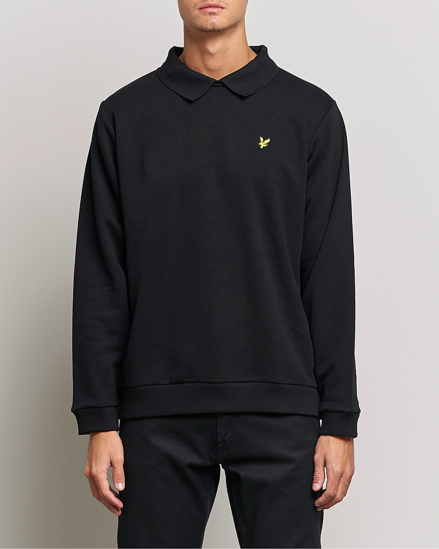 Herre | Gensere | Lyle & Scott | Collored Crew Neck Black