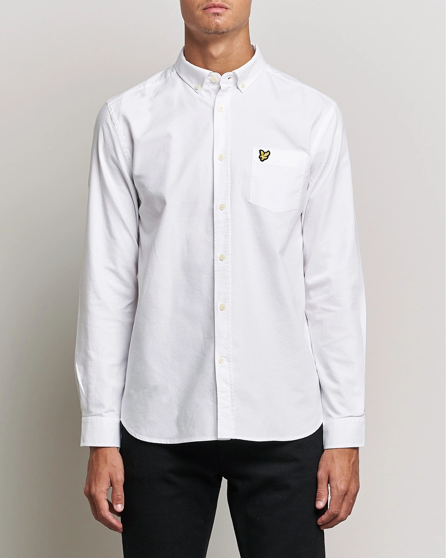 Herre | Skjorter | Lyle & Scott | Lightweight Oxford Shirt White