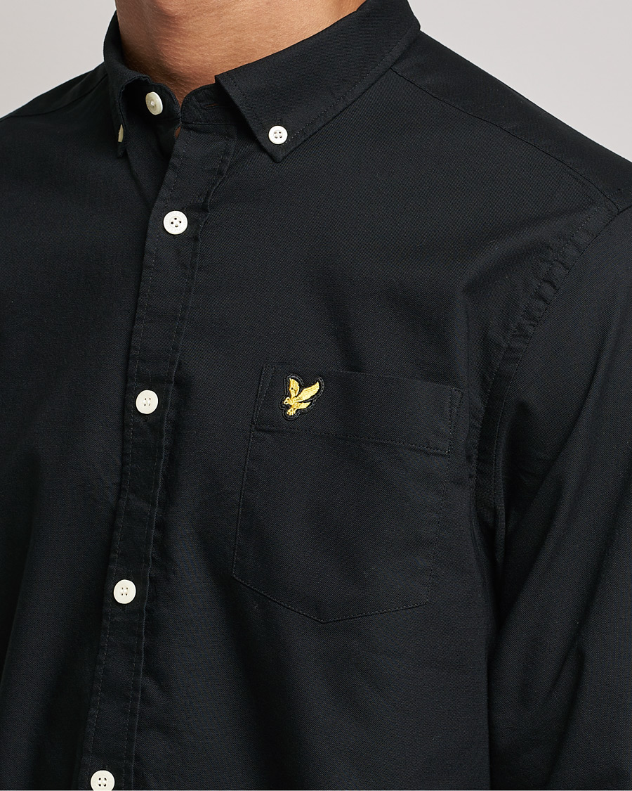 Herre | Skjorter | Lyle & Scott | Lightweight Oxford Shirt Jet Black