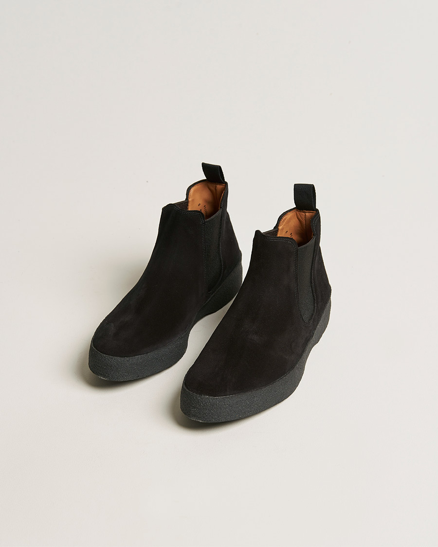 Herre | Avdelinger | Sanders | Adam Chelsea Boot Black Suede