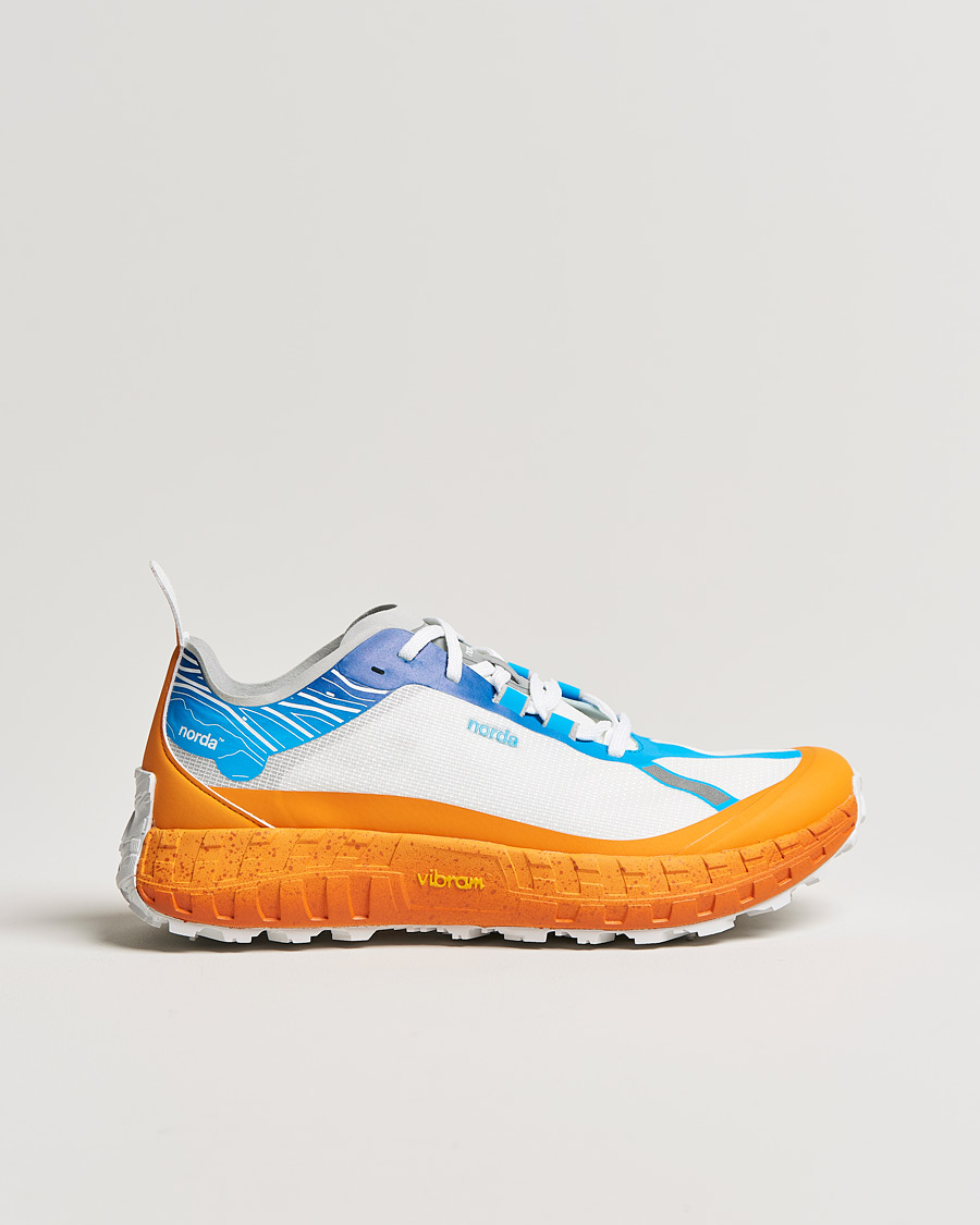 Herre | Norda 001 RZ Running Sneakers Orange/Blue | Norda | 001 RZ Running Sneakers Orange/Blue