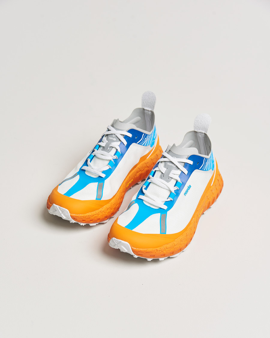 Herre | Norda 001 RZ Running Sneakers Orange/Blue | Norda | 001 RZ Running Sneakers Orange/Blue