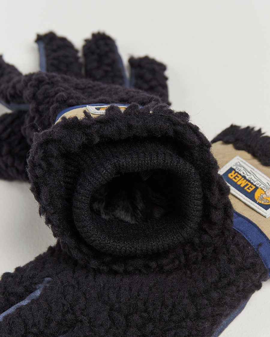 Herre | Hansker | Elmer by Swany | Sota Wool Teddy Gloves Black