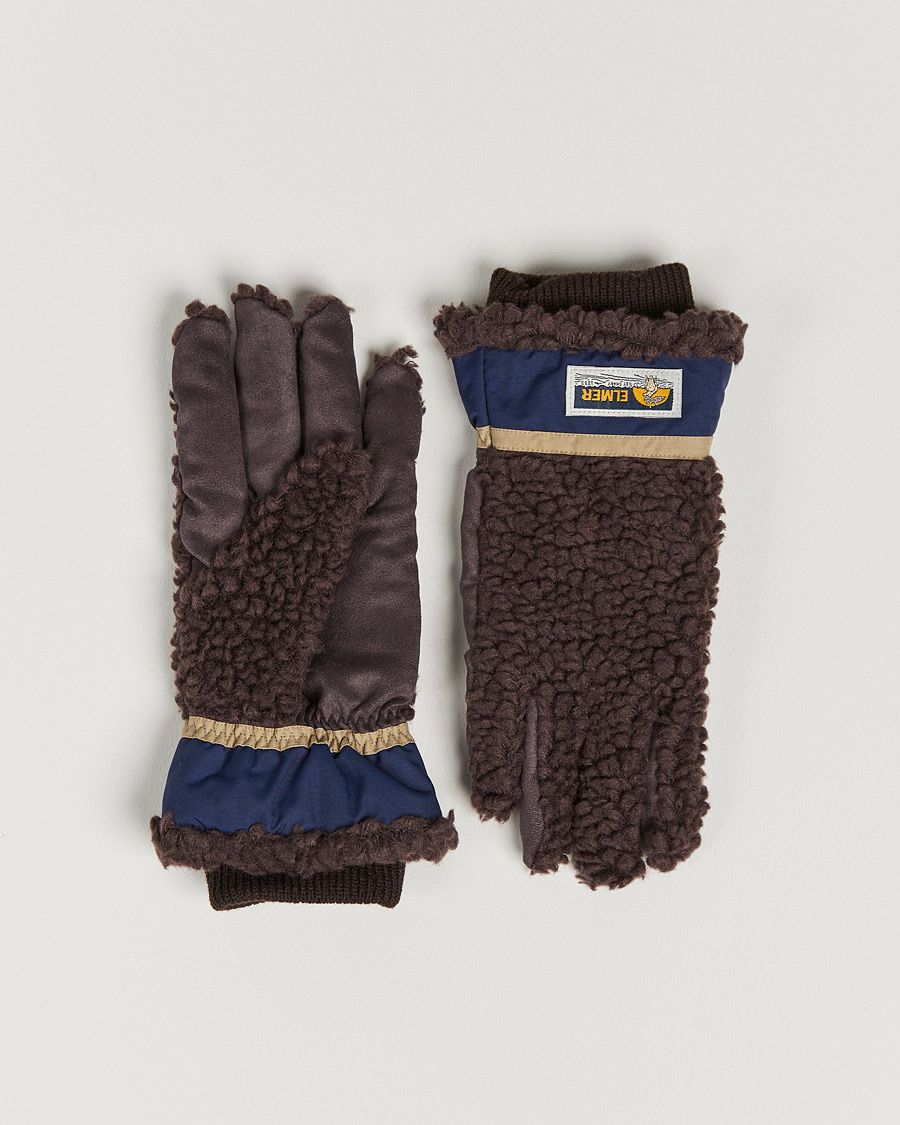 Herre | Elmer by Swany Sota Wool Teddy Gloves Brown | Elmer by Swany | Sota Wool Teddy Gloves Brown