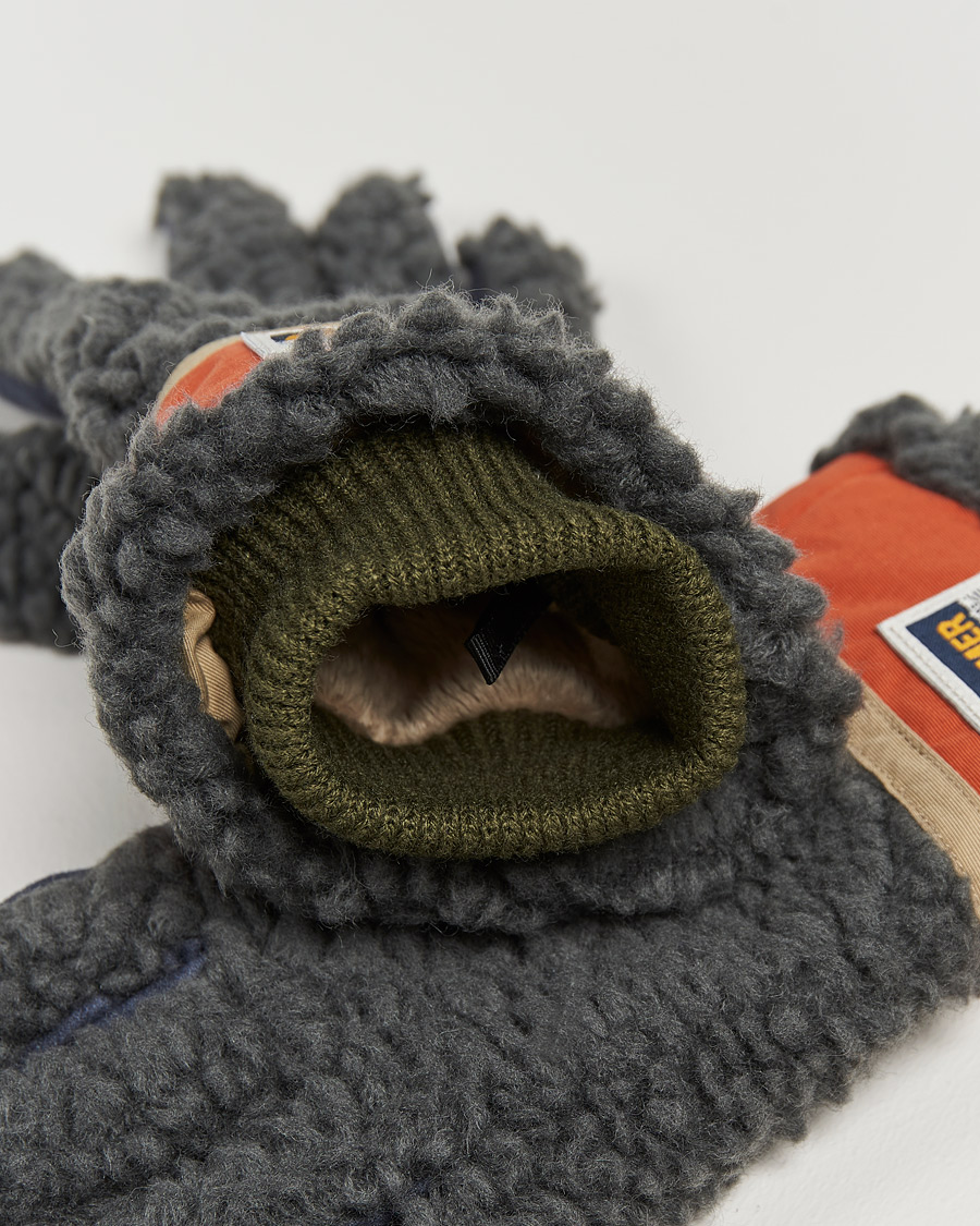 Herre |  | Elmer by Swany | Sota Wool Teddy Gloves Khaki