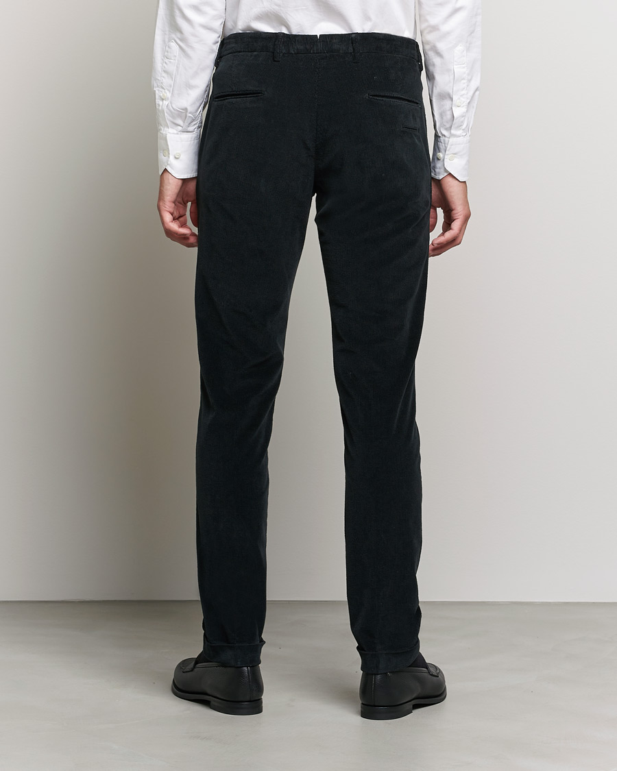 Herre | Bukser | Briglia 1949 | Slim Fit Corduroy Trousers Black