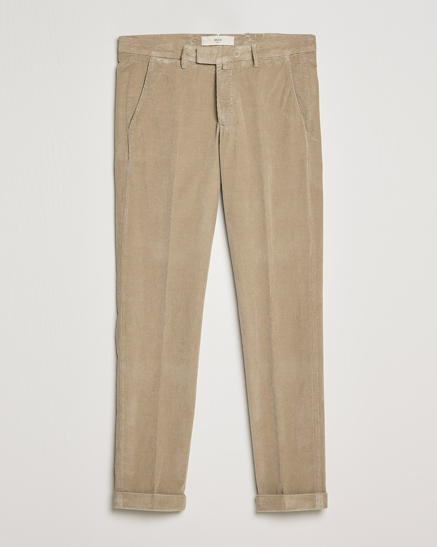 Herre |  | Briglia 1949 | Slim Fit Corduroy Trousers Beige