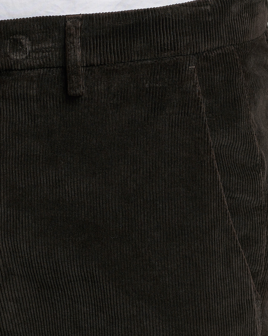 Herre | Bukser | Briglia 1949 | Slim Fit Corduroy Trousers Dark Brown