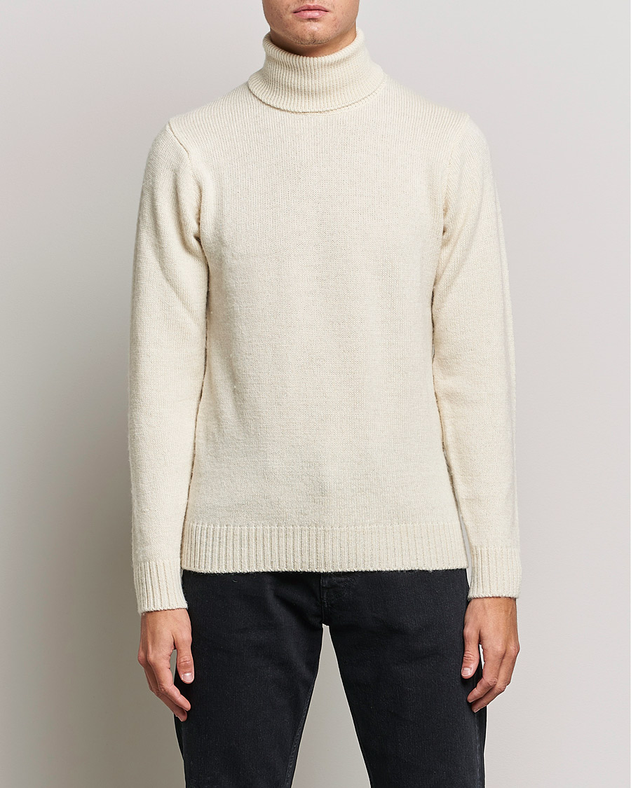 Herre | Gensere | Peregrine | Maker´s Stitch Merino Polo Cream