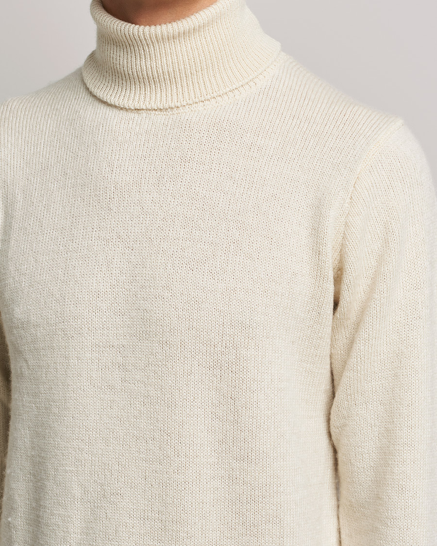 Herre | Gensere | Peregrine | Maker´s Stitch Merino Polo Cream