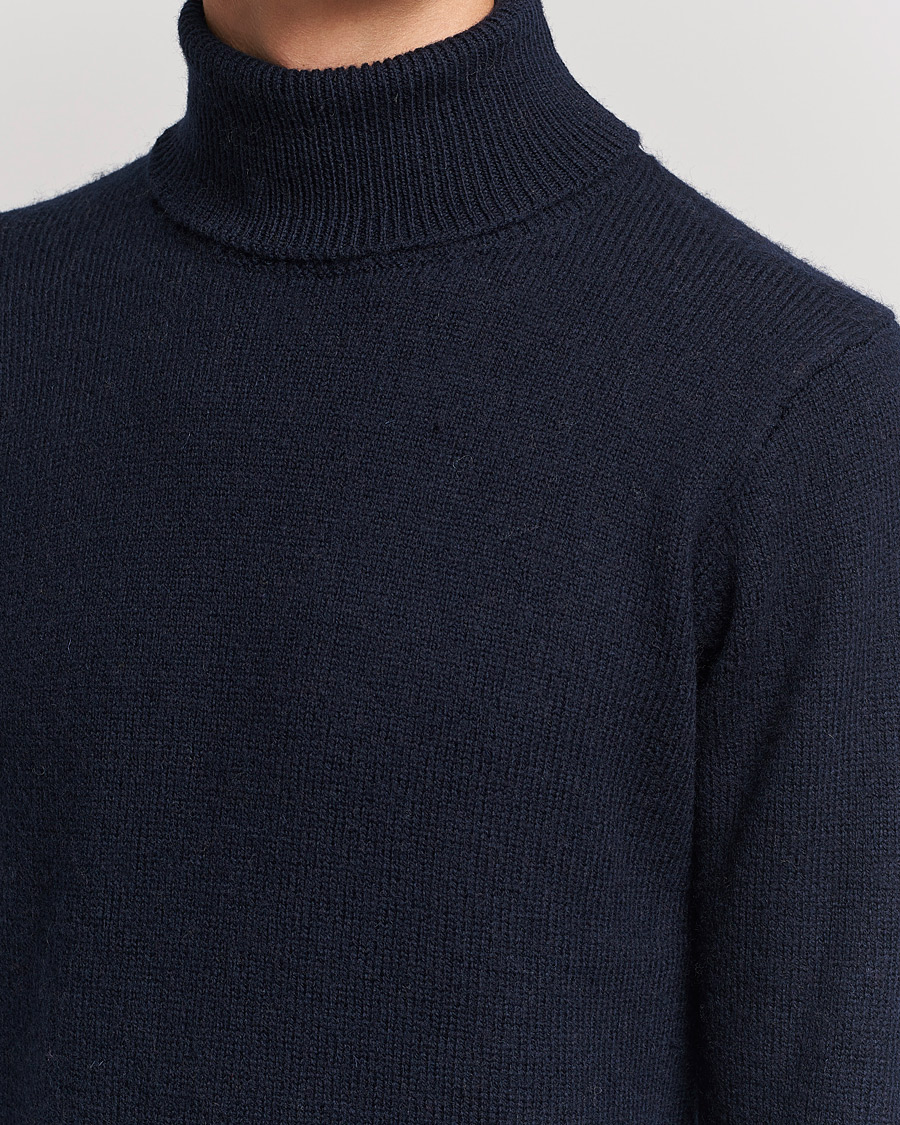 Herre | Gensere | Peregrine | Maker's Stitch Merino Polo Navy