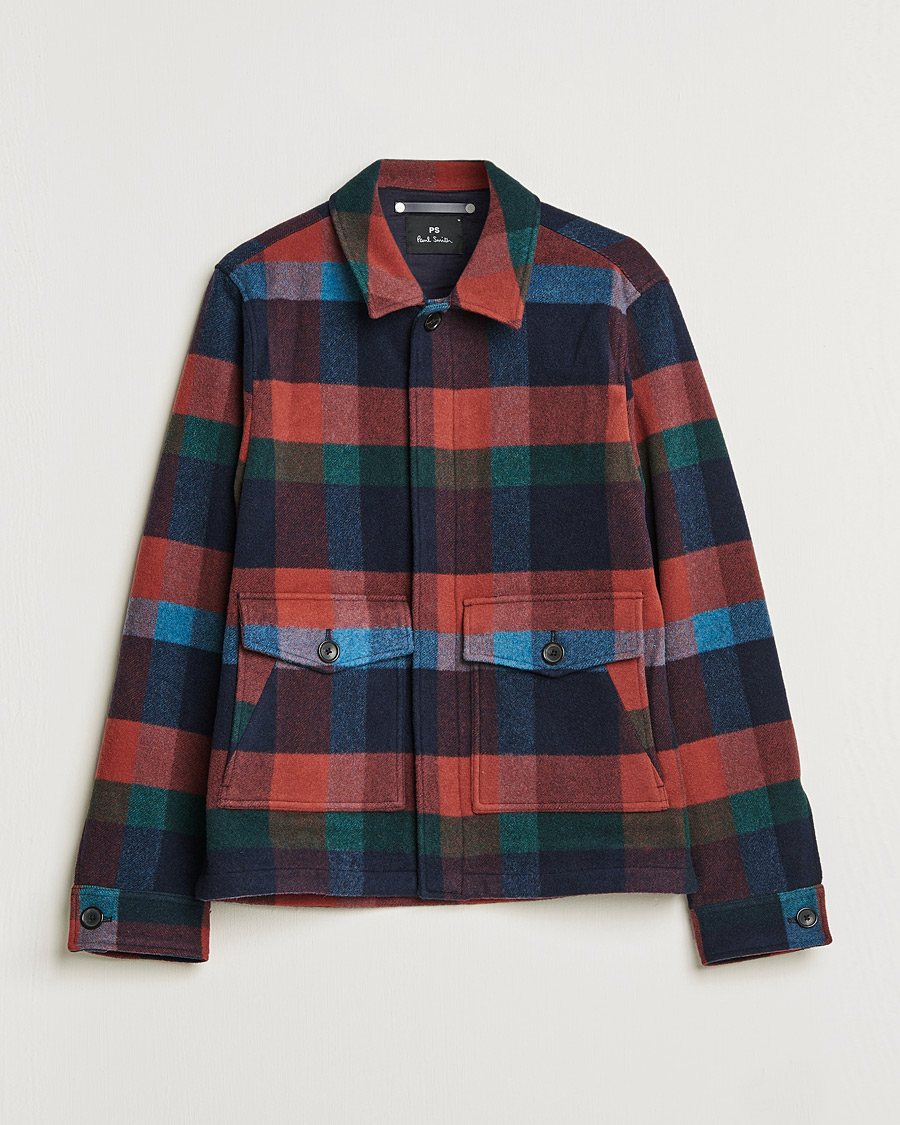 Herre | Skjorter | PS Paul Smith | Checked Overshirt Checked