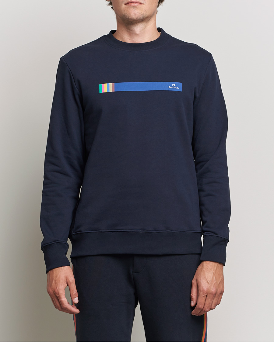 Herre | Gensere | PS Paul Smith | Organic Cotton Sweatshirt Navy