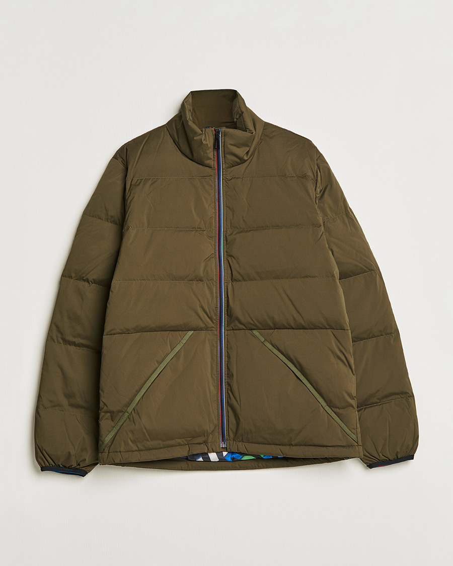 Herre | Jakker | PS Paul Smith | Lightweight Down Jacket Green