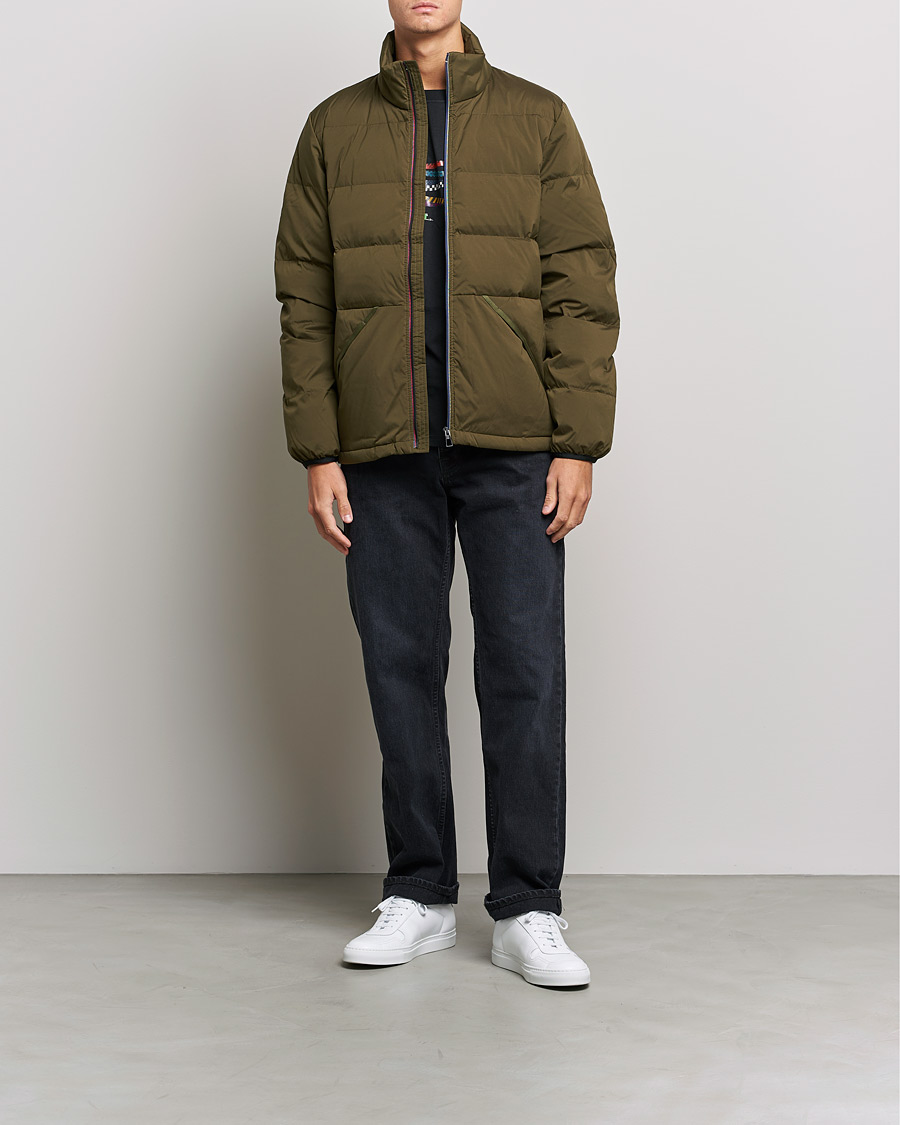 Herre | Jakker | PS Paul Smith | Lightweight Down Jacket Green