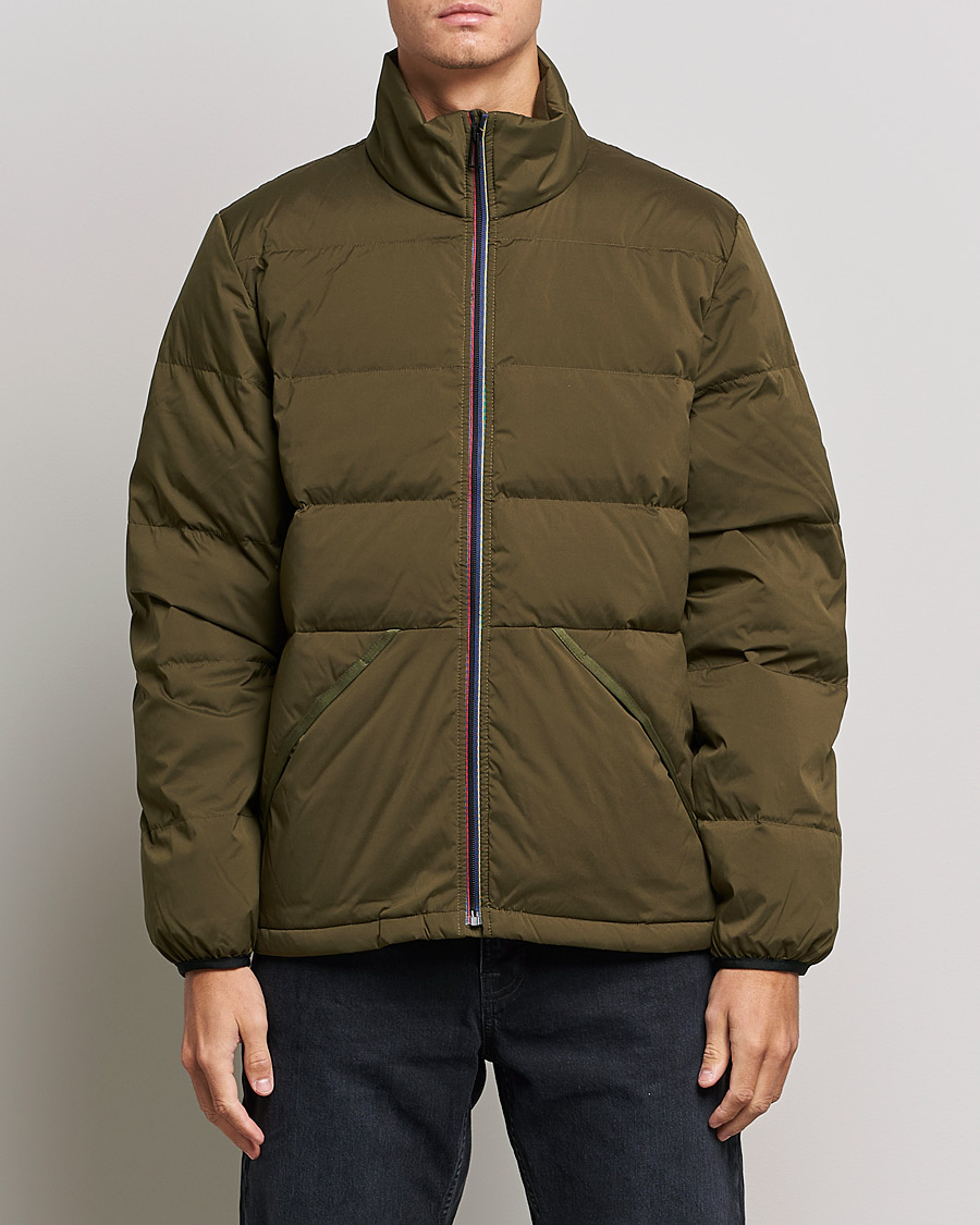 Herre | Jakker | PS Paul Smith | Lightweight Down Jacket Green
