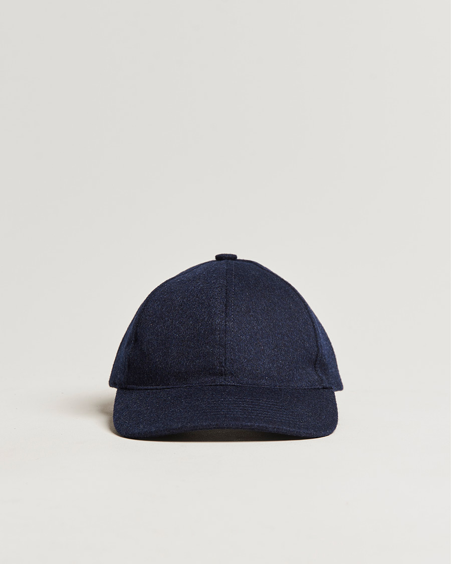 Herre | New Nordics | Varsity Headwear | Cashmere Soft Front Baseball Cap Royal Blue