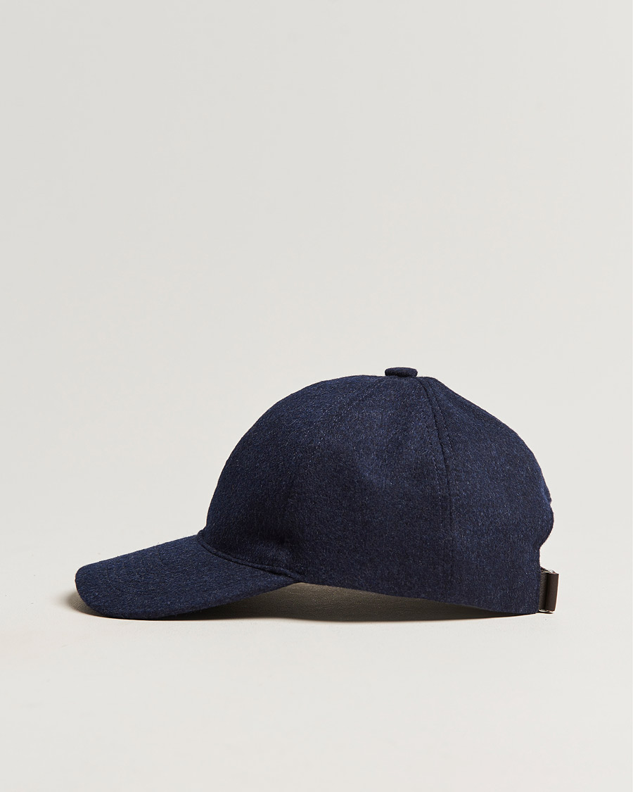 Herre | Hatter og capser | Varsity Headwear | Cashmere Soft Front Baseball Cap Royal Blue