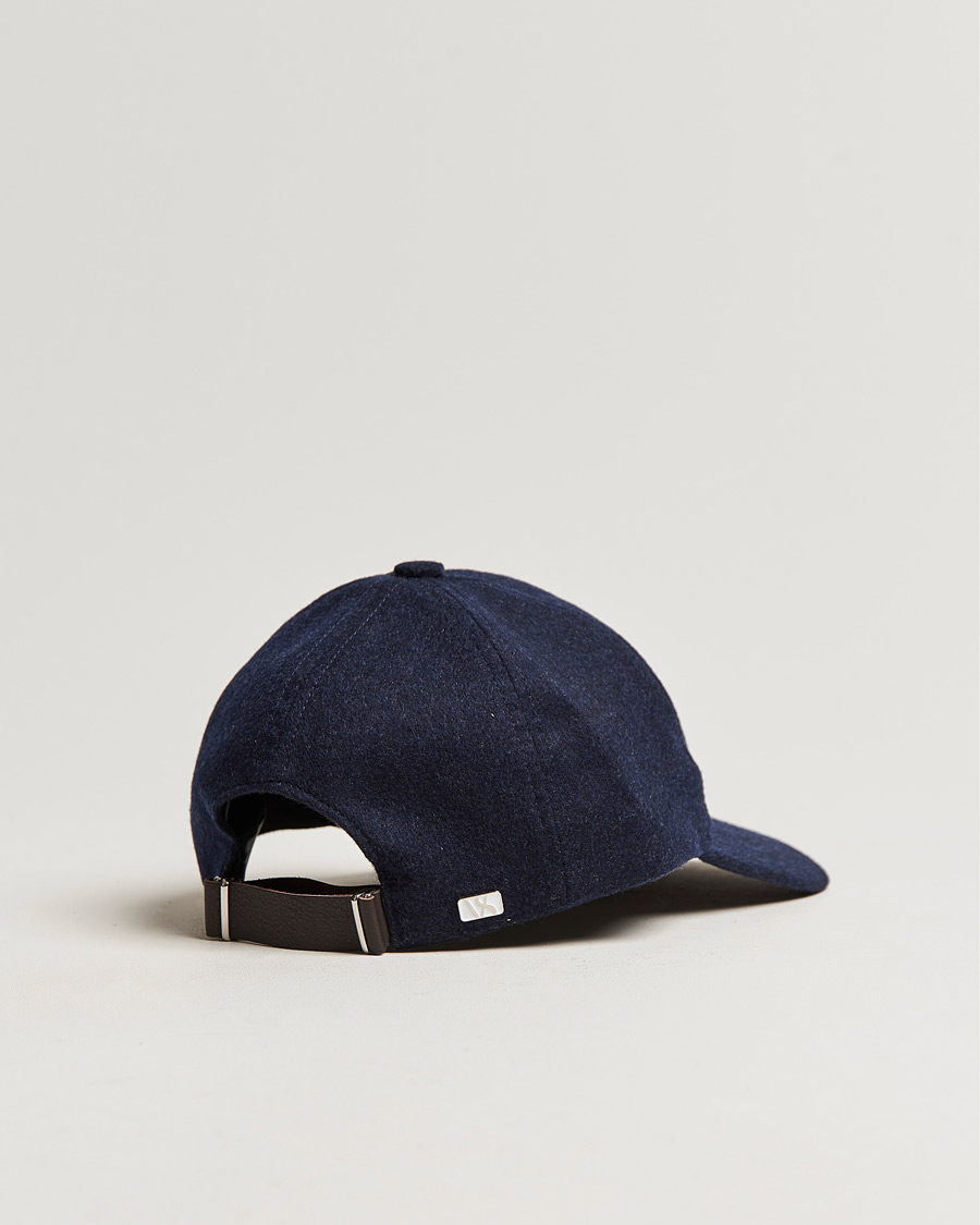 Herre | Hatter og capser | Varsity Headwear | Cashmere Soft Front Baseball Cap Royal Blue