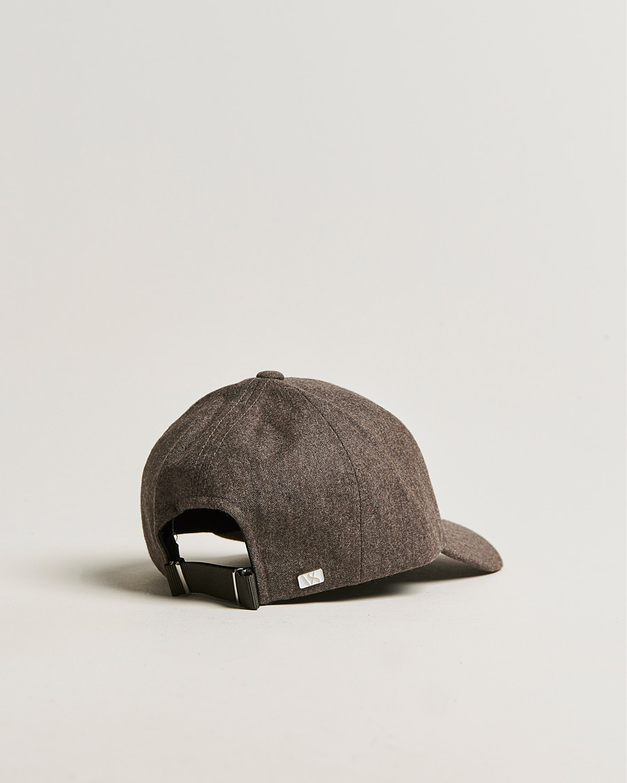 Herre | Varsity Headwear Flannel Baseball Cap Taupe Brown | Varsity Headwear | Flannel Baseball Cap Taupe Brown