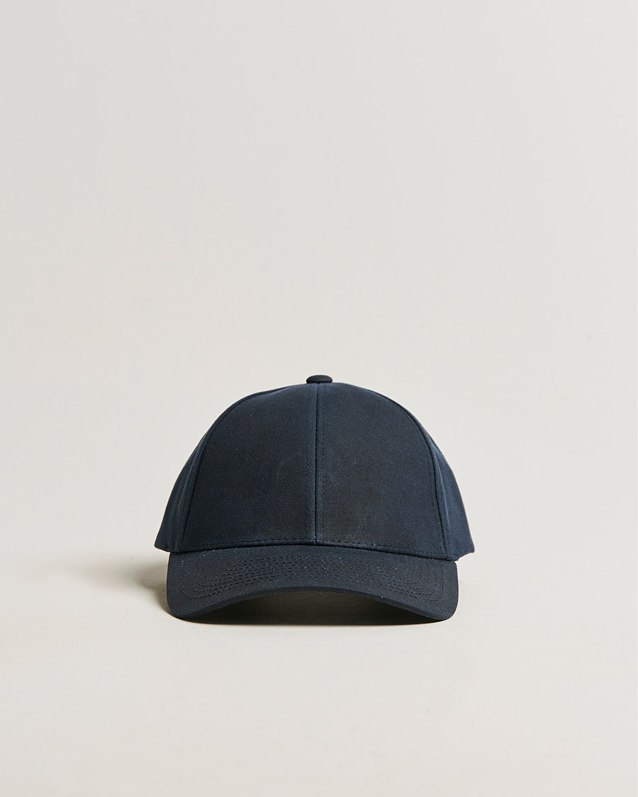 Herre | Varsity Headwear | Varsity Headwear | Oilskin Baseball Cap Navy