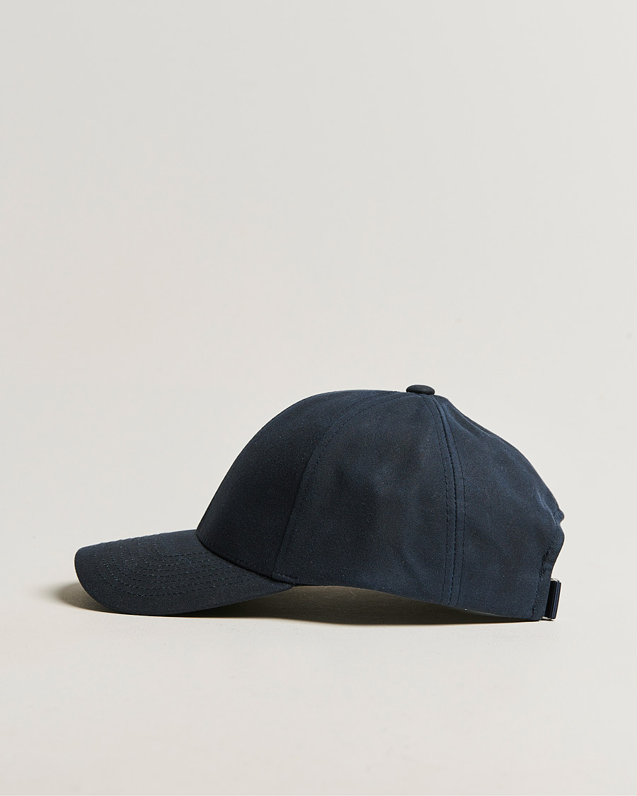 Herre | Hatter og capser | Varsity Headwear | Oilskin Baseball Cap Navy