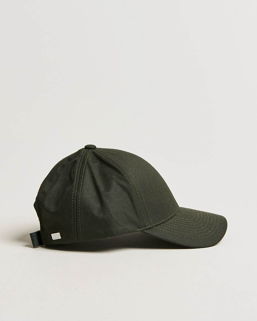 Herre | Assesoarer | Varsity Headwear | Wool Tech Baseball Cap Green