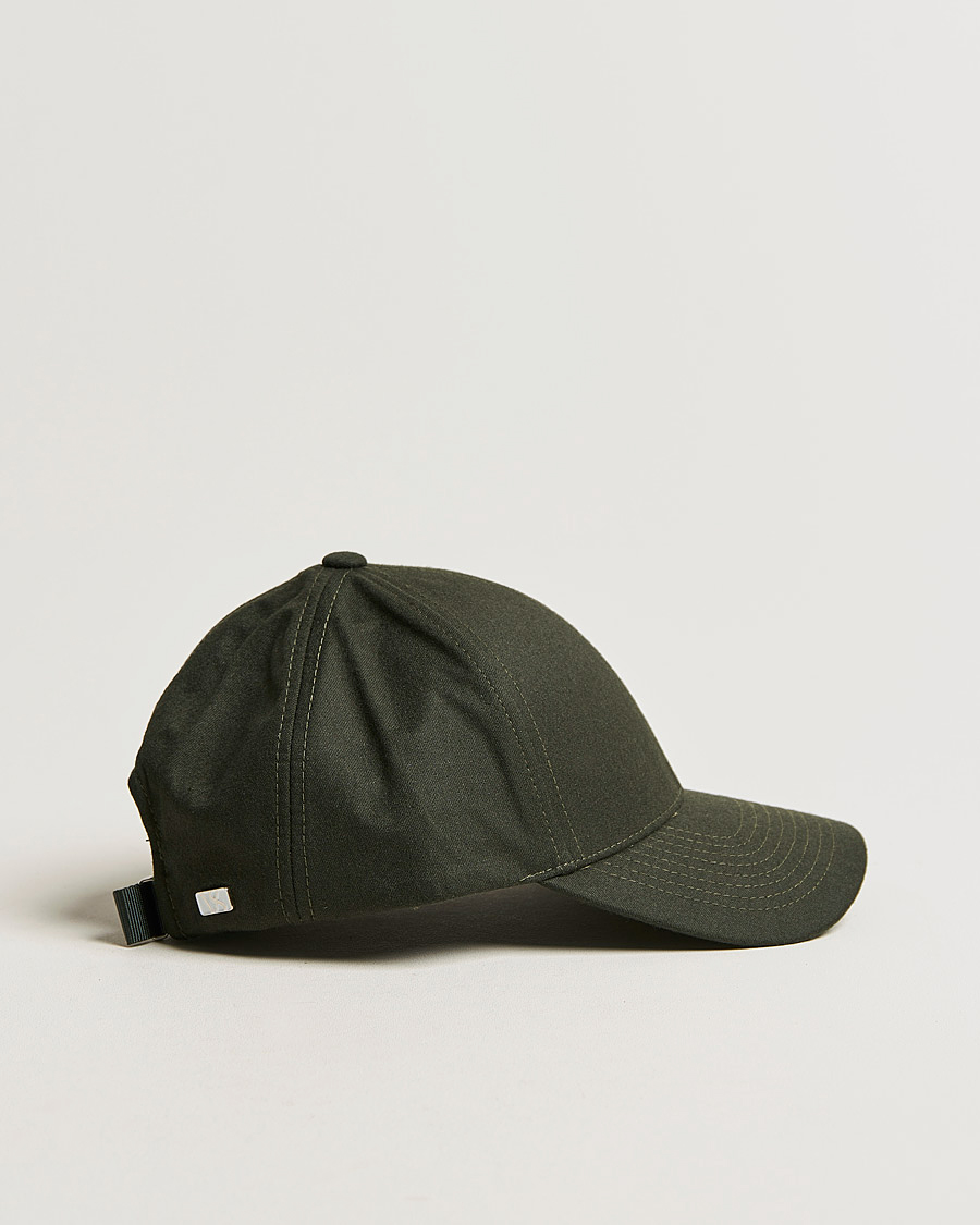 Herre | Varsity Headwear | Varsity Headwear | Wool Tech Baseball Cap Green