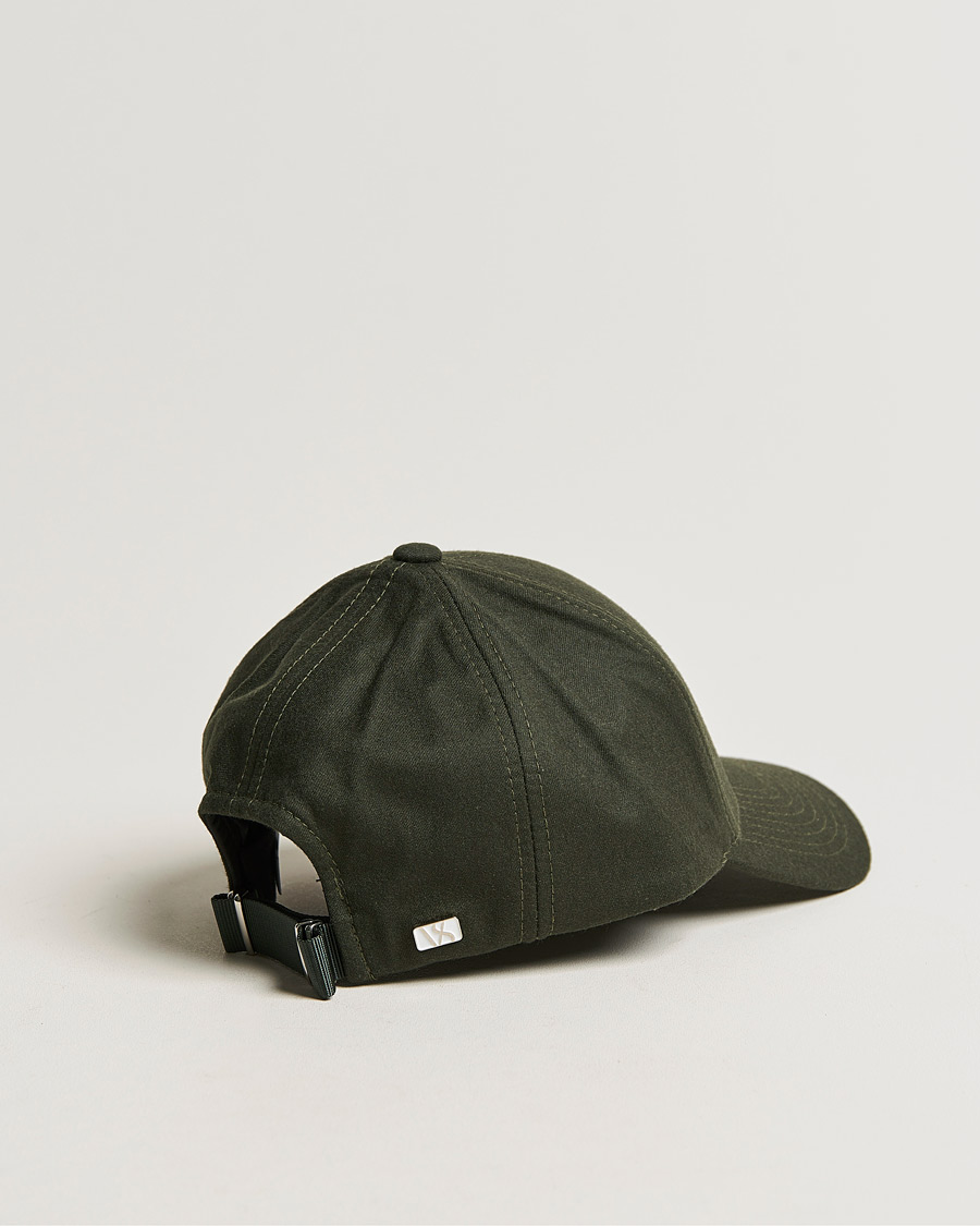 Herre | Hatter og capser | Varsity Headwear | Wool Tech Baseball Cap Green