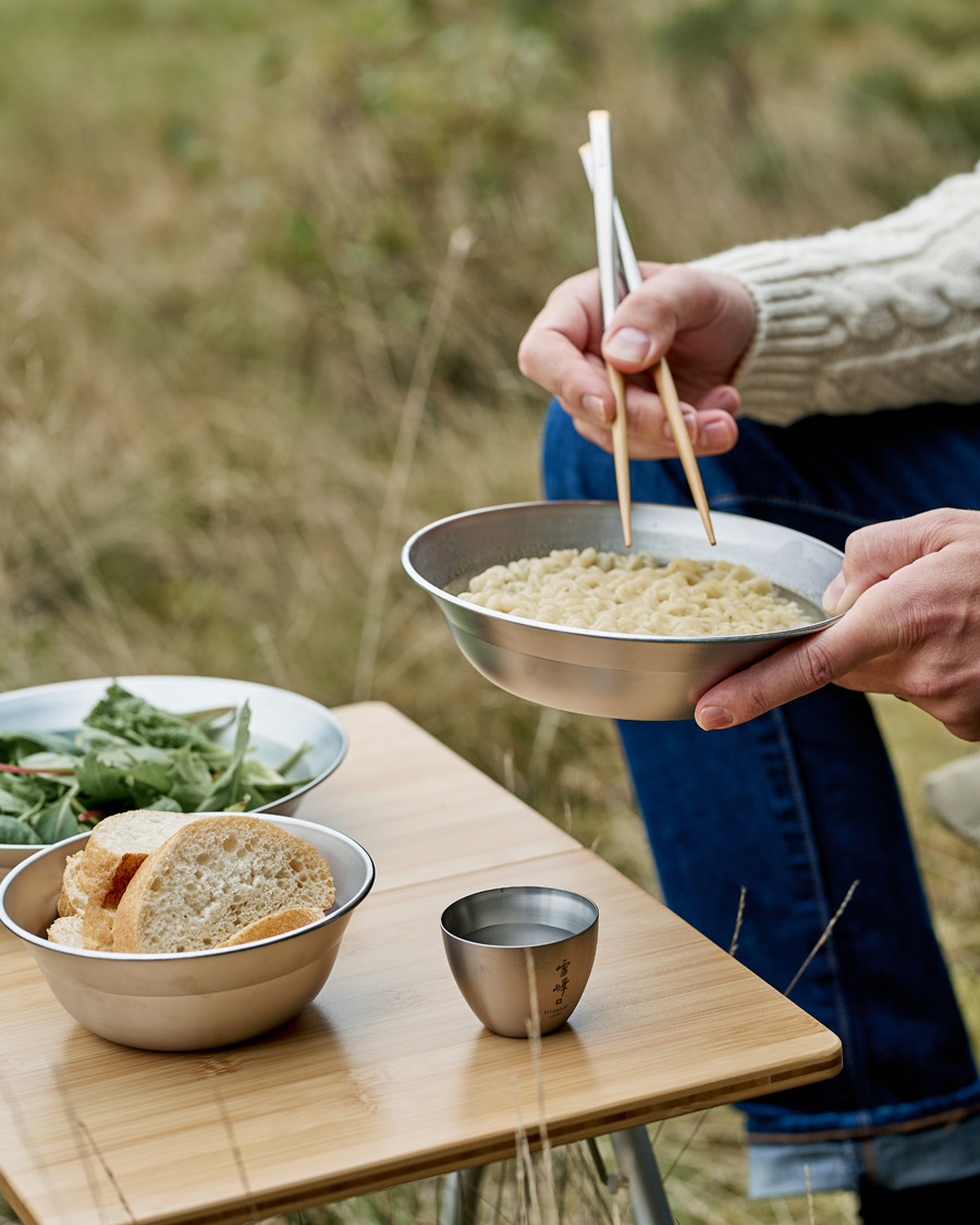 Herre | Campingutstyr | Snow Peak | Tableware Family Set Stainless Steel