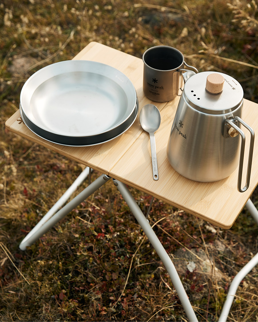Herre | Campingutstyr | Snow Peak | Tableware Family Set Stainless Steel