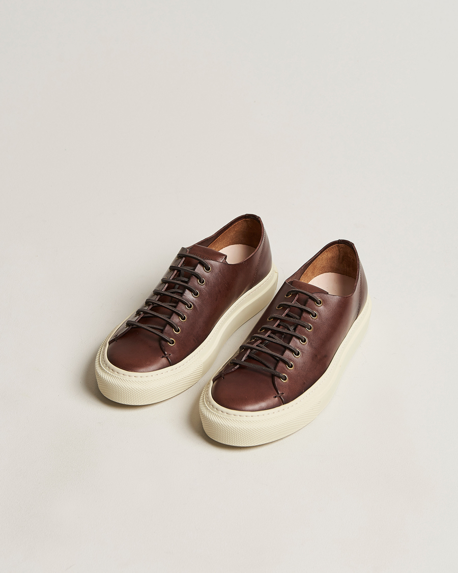 Herre |  | Buttero | Tanino Calf Sneaker Dark Brown