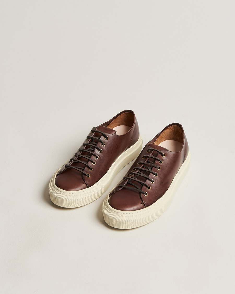Herre | | Buttero | Tanino Calf Sneaker Dark Brown