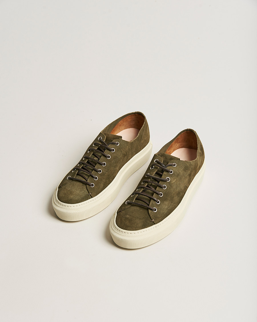 Herre | Buttero Tanino Suede Sneaker Green | Buttero | Tanino Suede Sneaker Green