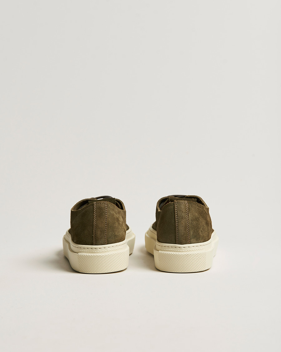 Herre | Buttero Tanino Suede Sneaker Green | Buttero | Tanino Suede Sneaker Green