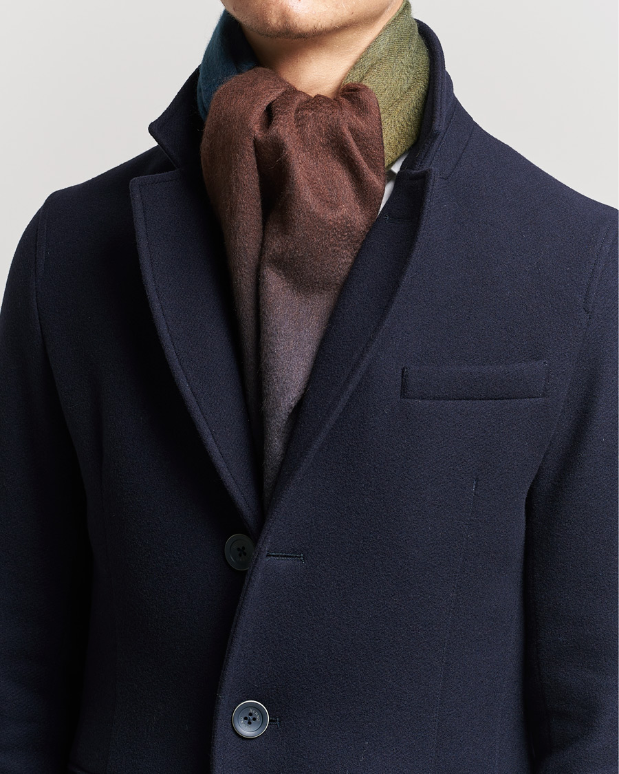 Herre |  | Begg & Co | Nuance Ombre Cashmere Scarf Vermeer
