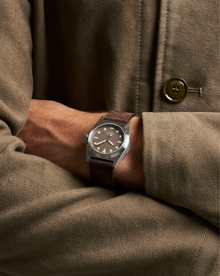 Herre | UNIMATIC Modello Due Field Watch Mocha Brown | UNIMATIC | Modello Due Field Watch Mocha Brown