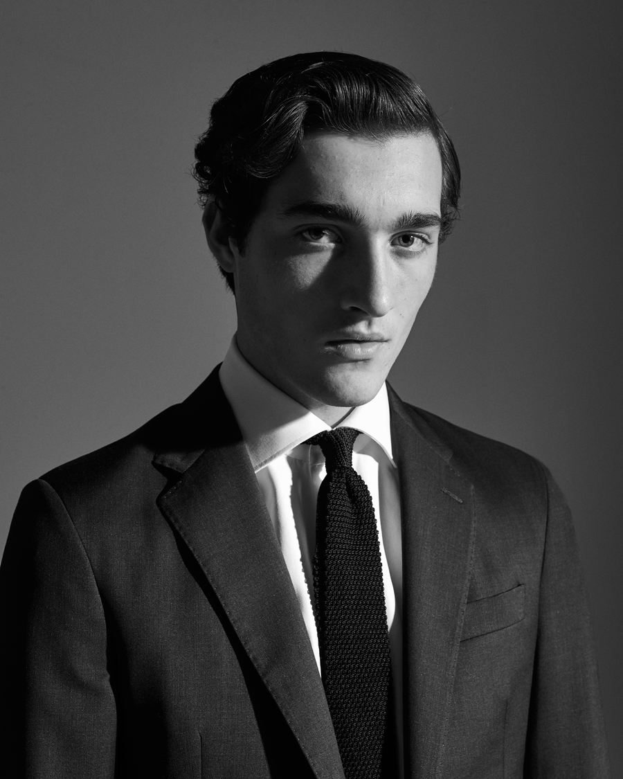 Herre | Beams F Knitted Silk Tie Black | Beams F | Knitted Silk Tie Black