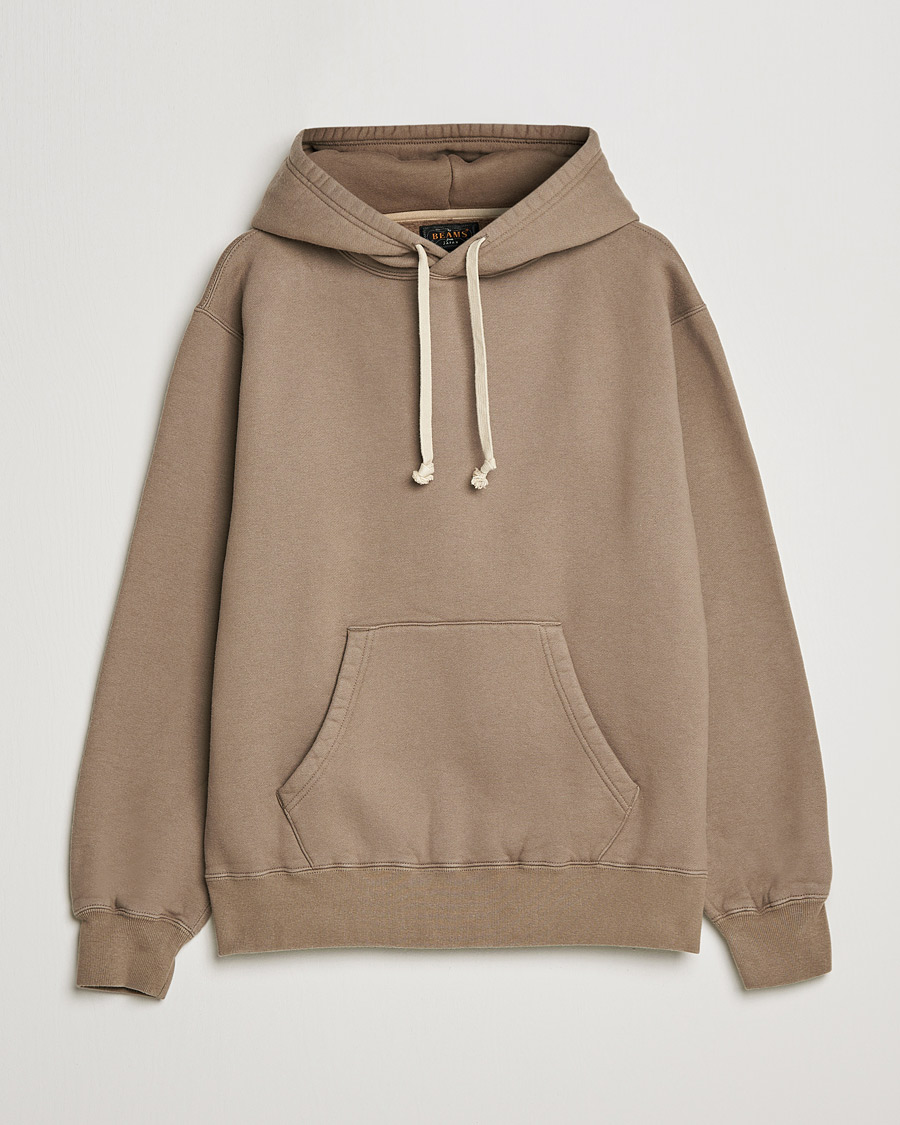 Herre | Gensere | BEAMS PLUS | Pullover Hoodie Khaki