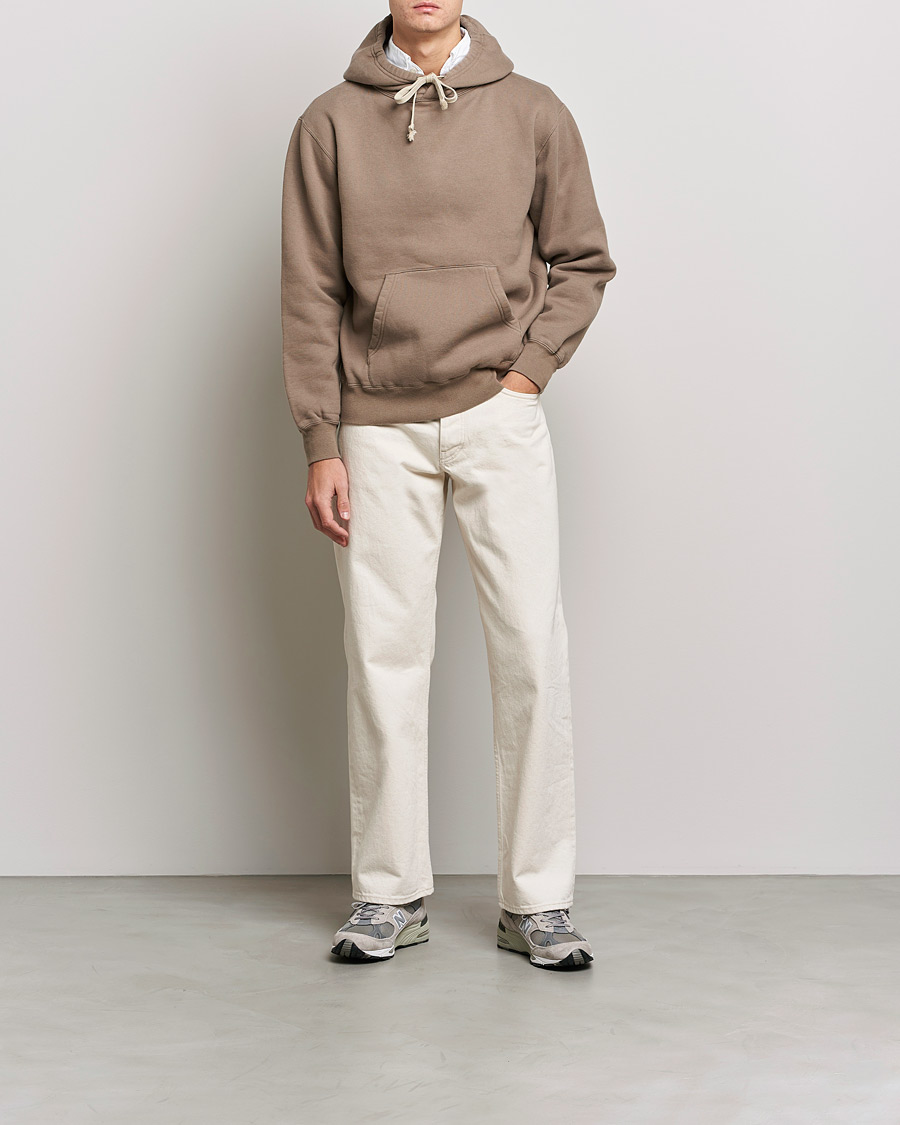 Herre | Gensere | BEAMS PLUS | Pullover Hoodie Khaki