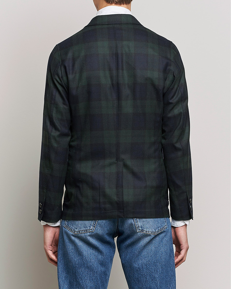 Herre | Dressjakker | BEAMS PLUS | Flannel Blazer Blackwatch