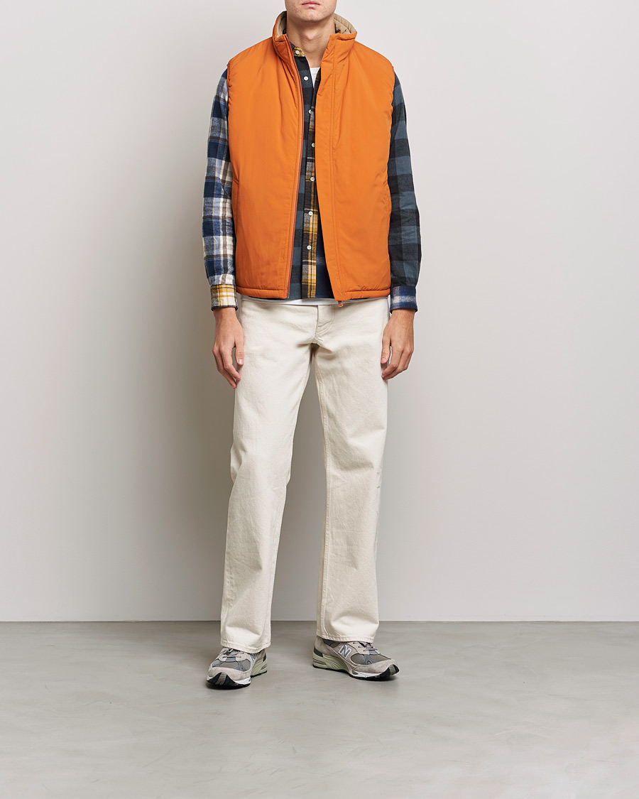 Herre | Jakker | BEAMS PLUS | MIL Puffer Vest Orange
