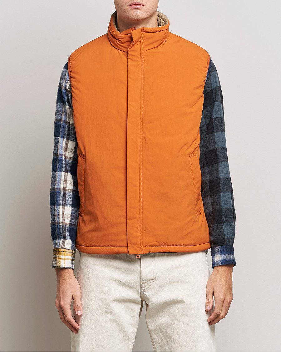 Herre | Jakker | BEAMS PLUS | MIL Puffer Vest Orange