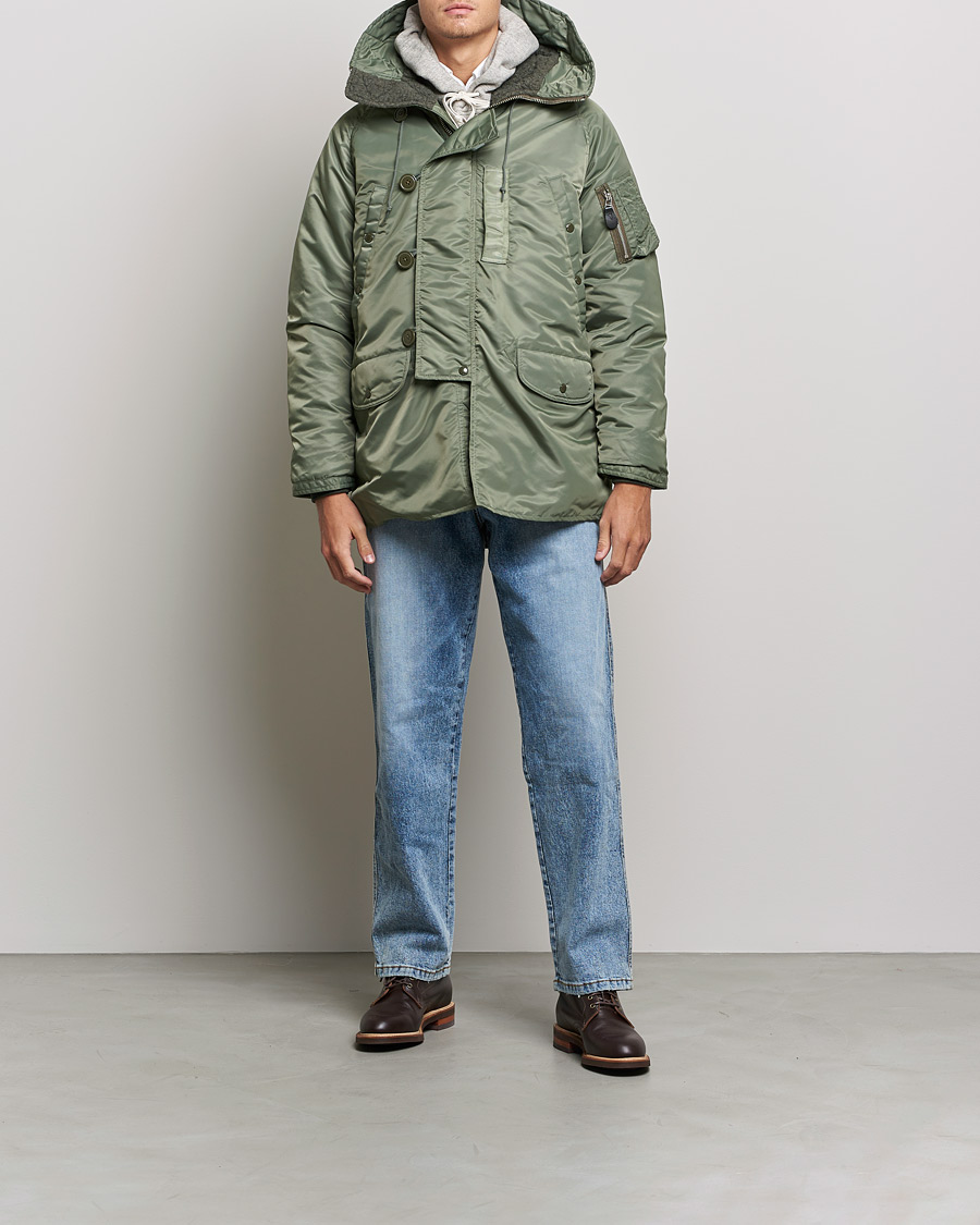 Herre | Jakker | BEAMS PLUS | MIL Type N-3B Parka Sage